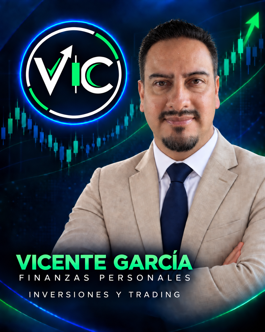 Vicente García del Río, creador de Vicente García Trading e Inversiones